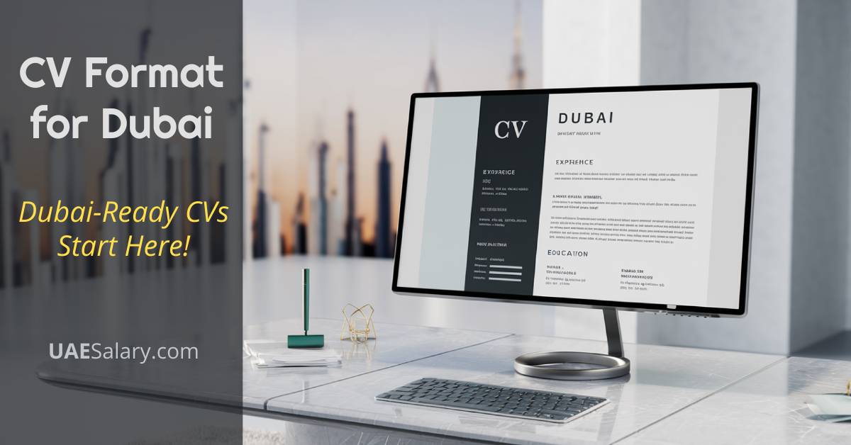 CV Format for Dubai - Helpful Guide for UAE Job Seekers