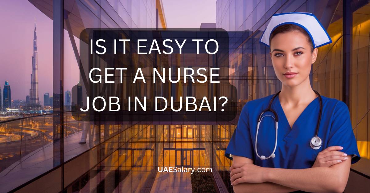 Is it Easy to Get a Nurse Job in Dubai?