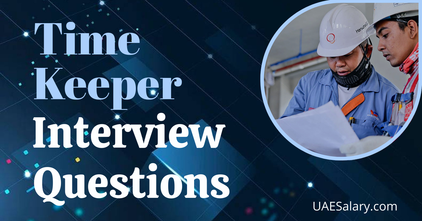 Time Keeper Interview Questions with Sample Answers